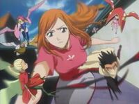 By rejecting anything that has already happened or already existed, Orihime Inoue (Bleach) can warp reality.