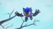Sonic claws.gif (894 KB) Sonic (Sonic Prime) with his gear in the Boscage maze.