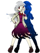 TH15Kishin.png (143 KB) Sagume Kishin (Touhou Project), the Goddess Who Invites Unfortunate Slips of the Tongue.