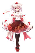 Momiji Inubashiri (Touhou) Mountain's Telegnosis.