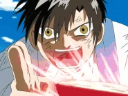 Zakeruga.gif (5.02 MB) Kiyomaro Takamine's (Konjiki no Gash Bell!) intelligence and quick decision making make him an excellent tactician. His quick thinking has saved his demon Gash's book from being burned on numerous occasions as well as help them overcome various stronger demons.