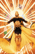 While using his powers as Dr. Fate, Khalid (DC Comics) can open portals between dimensions by invoking the power of Min, the God of Travelers.