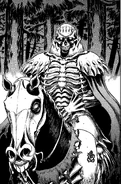 Skull Knight (Berserk), the mysterious 1,000 year old enemy of the God Hand and Apostles.