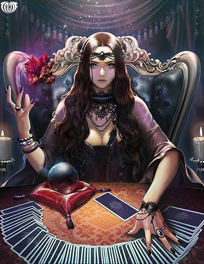 fortune teller art