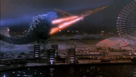 GvM15.png (257 KB) Mothra (Godzilla) firing energy beams from her antennae.