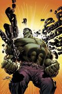 Bruce Banner/The Incredible Hulk's (Marvel Comics) exposure to the Gamma radiation gave him incredible strength, durability, radiation absorption, and ability to grow stronger through rage and anger.