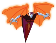 NOS-4-A2 (Buzz Lightyear of Star Command) is a robotic energy vampire which are vampiric robots that feed on other robots and machines for their electrical energy and can control the robots and other electronic devices he has bitten.