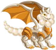 Pearl Dragons (Dragon City) have the ability to move their pearls around their necks to form Energy Shields.