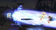Zero Laser SSB4.png (350 KB) Samus Aran (Metroid/Super Smash Bros.) using Zero Laser to fire a massive energy beam.