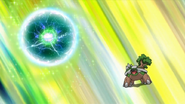 Ash's Torterra (Pokémon) using Energy Ball.