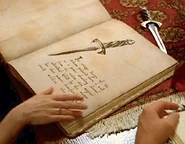 The Power-Sucking Athame (Charmed) can contain the powers of its victims.