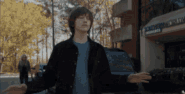 Andy Strucker (The Gifted) throws guards with telekinesis.