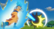 Goku's Kamehameha vs Arale's N'cha Cannon