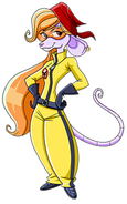 Penelope (Sly Cooper) has multiple fields in technology, including piloting, using remote-controlled devices, and machinery.