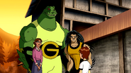 ...Gaterboy and Porcupine who possess a humanoid animal physiology,...