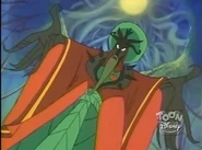 Arbutus (Aladdin: the Animated Series) was a powerful sorcerer and mysterious entity that had the power to create plants on a whim, treating them as his "children".