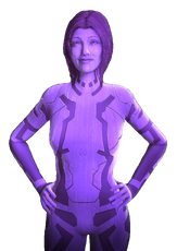 Cortana (Halo) is a Third Generation "smart" A.I., created from a flash clone of Dr. Halsey's brain.