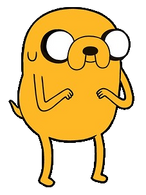 Jake (Adventure Time) is a magical, talking, shapeshifting puppy.