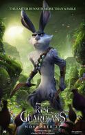 E. Aster Bunnymund/The Easter Bunny \(Rise of the Guardians\) has the
power to control flora growth, sometimes making a flower grow whenever his
tunnels close
up.