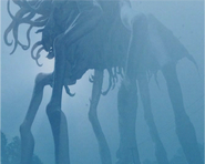 The Behemoth (The Mist) is an unnaturally massive creature that dwarfs everything else on earth and is so huge that it makes a blue whale look like a trout in comparison.