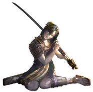 After finding her father's katana, Hisako (Killer Instinct 2013) was purified of her rage and hatred and became a kami spirit, Shin Hisako.