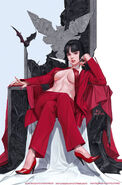 Vampirella (Vampirella) briefly became Queen of the Nosferatu after killing Lord Drago before passing down leadership to Drago's Dhampir son Prince Iago.