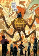 The Web of Life and Destiny (Marvel Comics) is a morphogenetic field that connects, pervades, and empowers all spider-based superhumans across the Marvel Multiverse...
