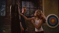 ...with Rupert Giles doing so for Buffy, teaching her various martial arts and weapons handling.