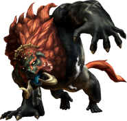 Ganondorf (The Legend of Zelda) is an entity of dimension/spatial dark properties, which enables him to traverse upper and lower planes of existence, and even transform into dimensional particles to possess Zelda.