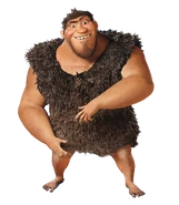 Grug Crood.png (278 KB) Grug Crood (The Croods) is not the smartest of the family, but the strongest of the Croods. He is capable of lifting up a giant rock.