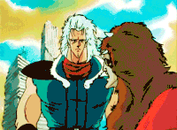 ...with movements often compared to a graceful water bird, Rei's Nanto Suichō Ken's destructive power is without equal and can slaughter enemies with its devastating slicing techniques...