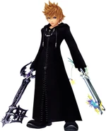 ...while his body became the Nobody Roxas.