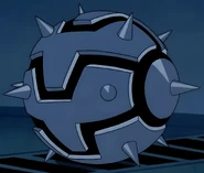 …can roll himself into a spiked ball.