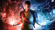 Cole Macgrath (inFAMOUS) can use attacks such as electricity grenades, blasts and rockets.