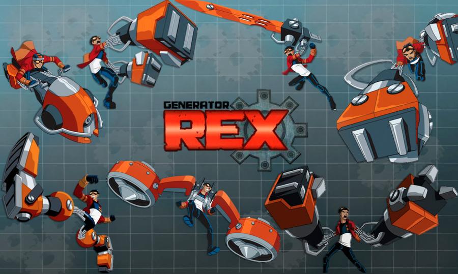 generator rex weapons list