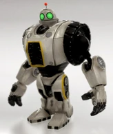 Clank (Ratchet & Clank) as Alpha Clank, a halfway state between his normal form and Giant Clank.