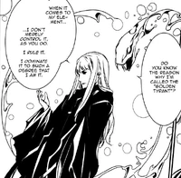 Golden Tyrant Controlling Gold.png (214 KB) The Golden Tyrant (The Qwaser of Stigmata) dominates gold to such an extent that he is the element.