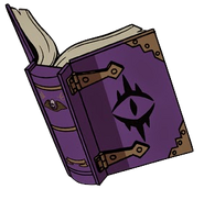 The Archamada Book of Spells (Ben 10), an example of a spell book.