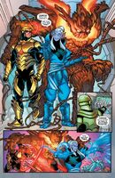 After exposure to the power of the Black Vortex, Scott Summer/Cyclops, Robert Drake/Iceman, and Groot (Marvel) all had their cosmic potential unleashed, vastly improving on all of his previous abilities and bestowing additional ones.