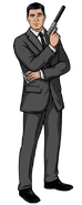 Sterling Archer Standing POSE