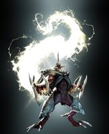 Blitz.jpg (103 KB) The Blitz (Devil May Cry 4) is an elite demon sired by Mundus. It is able to manipulate the electricity around its body to projects beams of electricity, teleport, and electrically-amplify its physical attacks.