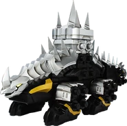 MilNeedle (Kishiryu Sentai Ryusoulger)/Stego Spike Zord (Power Rangers Dino Fury)