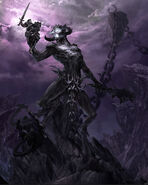 As the Daedric Prince of Corruption, Molag Bal (The Elder Scrolls) is a master of corrupting others, from his Soul-Shriven to the creation of corrupted dragons, to even the very inception of vampirism itself.