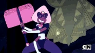 Sardonyx Ruby battle.gif (2.1 MB) ... using her doll joints as a means of winding up her hammer in combat.