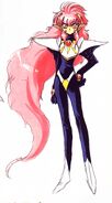 Nova (Magic Knight Rayearth) is the living embodiment of Hikaru Shidou's despair and anguish, brought into existence when Hikaru killed Princess Emeraude.