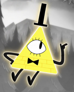 Bill Cipher (Gravity Falls) is an interdimensional demon from another universe, who are older than the universe and possesses vast knowledge of many things in existence. Bill, however, is not entirely omniscient, as he has been tricked multiple times in the past.