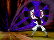 Many of Rodeaux’s (Zatch Bell!) spells like Gigano Ragyuuru generate blades from his wings.