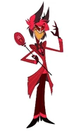 Alastor, "The Radio Demon" (Hazbin Hotel) is an Overlord and is known as one of the most powerful beings Hell has ever seen. Decades ago, his work and power were legendary that he could rival Hell’s most powerful evils ever known. Although not an Overlord by title, he is one by technicality.
