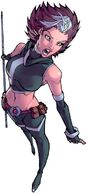 Bekka Raven (Marvel Comics) inherited her mother Rogue's strength and flight taken from Carol Danvers.