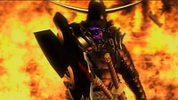 Doku (Ninja Gaiden) is a powerful lord of the Great Fiends of Vigoor Empire who wields the Dark Dragon Blade, a weapon that was carved from the bones and infused with the soul of the Dark Dragon. With each person slain by it, its power grows...